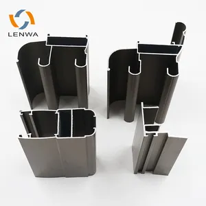 LENWA China Extrusion Factory Customized Aluminum Frame Window Profile for Ghana Market