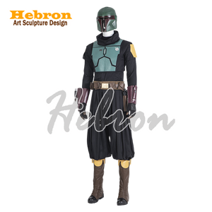 Disfraces de cosplay personalizados de Boba Fett de Star Wars para adultos, para Halloween, películas, televisión, eventos y presentaciones. - Product Image 4