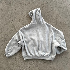 Sweats à capuche réversibles Sweats à capuche pour hommes lourds Sweat à capuche zippé en vrac avec capuche: deux styles distincts dans un vêtement - Product Image 2