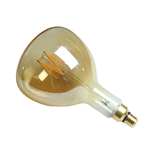 ER180 Lampe à filament LED à économie d'énergie Lustre Edison antique créatif Grande <span class=keywords><strong>ampoule</strong></span> E26/<span class=keywords><strong>E27</strong></span> Corps en verre de base pour usage résidentiel - Product Image 1