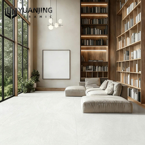 Azulejo de Porcelana de 600x1200 mm, Microcent Antideslizante, para Sala de Estar, Vestíbulo de Hotel, Azulejos de Pared para Baño, Azulejo de Piso de 60x60, Azulejo de Mármol Esmaltado - Product Image 2