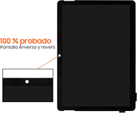 Rakitan Layar Sentuh LCD 10.5 Inci NV105WAM-N31 1920*1280 untuk Microsoft Surface Go 2 1901,1926,1927 Warna Hitam