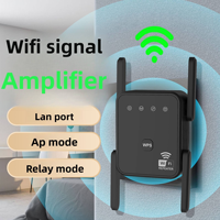Amplificateur de signal rapide à gain élevé, 6 antennes, répéteur WiFi 300 Mbps, couverture WiFi stable pour toute la maison