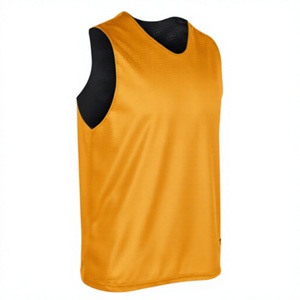 Débardeur en maille bleu clair, col en V, sans manches, respirant, unisexe, jersey adulte, coupe régulière, couleur unie, toutes saisons, vêtements de sport - Product Image 2