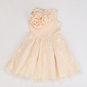 Vestido de encaje floral para niñas más pequeñas para ocasiones de banquete de alta gama. - Product Image 5