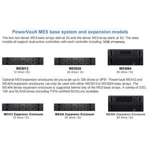 Avantage de prix de PowerVault ME5024 me424 Series Data Storage Enterprise-class entrée de gamme SAN/DAS storage array - Product Image 2