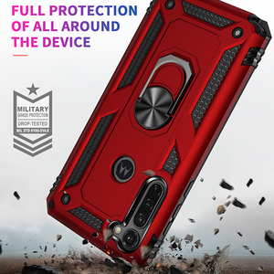 Funda armadura a prueba de golpes para MOTO G FAST E7 Power G, Stylus, soporte magnético para anillo de coche, funda de teléfono E5 Play E6 G6, antigolpes - Product Image 5