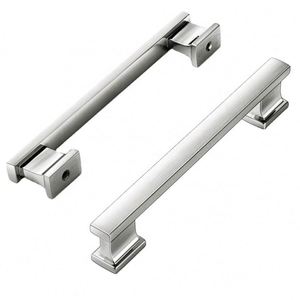 Tirador Moderno de Aleación de Zinc Contemporáneo OEM/ODM para Muebles, Herraje para Gabinetes, Cajones, Cómodas, Dormitorios, Exteriores y Cocinas - Product Image 1