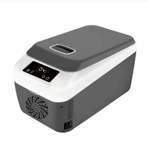 12L Car Fridge Factory OEM Portable Electric Cooler Warmer Fridge For Vehicles Trucks For Camping Travel Picnics 110V-240V AC