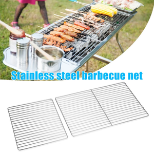 2026 Hot Sale 316L Stainless Steel <b>BBQ</b> Grill Wire Mesh Mat Welding Flexible Expandable for Charcoal Grill OEM Available - Product Image 6