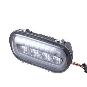 YongJin Dual LED DRL Moto Phare Salut-bas Faisceau Led Phare pour <span class=keywords><strong>Fat</strong></span> <span class=keywords><strong>Bob</strong></span> FXFB FXFBS 2018 <span class=keywords><strong>2019</strong></span> - Product Image 3