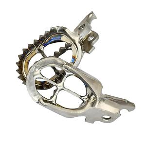 Pédales en titane TC4 pour motocross Kawasaki KX KLX 125 250 450, accessoires de modification - Product Image 5