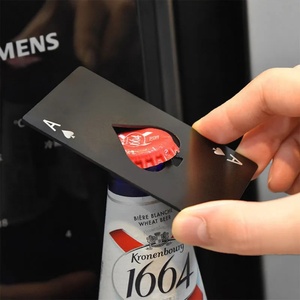 Ouvre-bouteille personnalisé avec logo, design carte de crédit, ouvre-bouteille en acier inoxydable, ouvre-bouteille de bière - Product Image 2