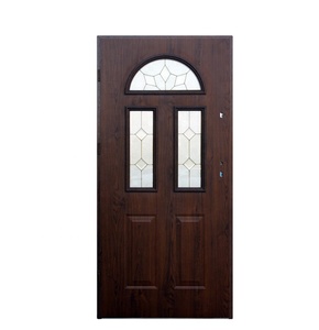 Fangda beaux escaliers intérieurs préfabriqués garde-corps portes en acier décoratives en fer forgé <span class=keywords><strong>porte</strong></span> d'entrée - Product Image 6