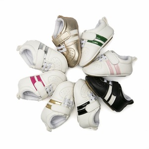 Sepatu Bayi Sol Lembut Grosir untuk Belajar Berjalan Usia 0-12 Bulan Sepatu Bayi Baru Lahir Putih Sepatu Bayi Prewalker - Product Image 5
