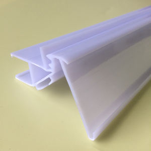 بلاستيك شفاف سوبر ماركت فريزر شريط ستارة هوائية خزانة سميكة من كلوريد البولي فينيل حفظ الزبادي سهل - Product Image 3