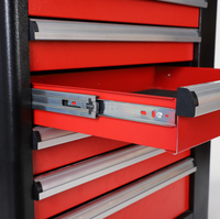 Chariot à outils mobile en métal avec tiroirs de rangement pour garage, armoire à outils