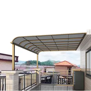 Balcone Patio tenda moderna terrazza in policarbonato telo tetto