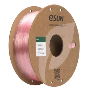 Filamento Transparente ESUN PLA de 1.75mm, Filamento para Impresora 3D de Alta Transparencia, Bobina de 1KG, Baja Tasa de Contracción, No se Deforma ni se Agrieta - Product Image 4
