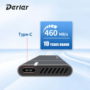 Derlar PSSD USB 3.<span class=keywords><strong>2</strong></span> Gen <span class=keywords><strong>2</strong></span> asli, Drive Hard Disk penyimpanan ponsel SSD Tipe C untuk PC, Hard Disk portabel 512GB 1TB 2TB - Product Image 4