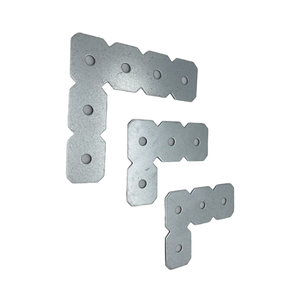 Staffa a parete personalizzata in acciaio inossidabile ad angolo retto staffe metalliche per travi in legno - Product Image 4