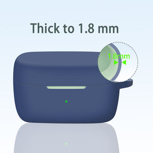 2023 nouveauté housse de protection en Silicone pour écouteurs pour <span class=keywords><strong>Jabra</strong></span> Elite 4 étui actif avec crochet - Product Image 5