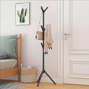 <span class=keywords><strong>Perchero</strong></span> independiente Coat Tree 8 ganchos y colgador de suelo utilizado en el dormitorio Sala de estar Oficina para colgar ropa, sombreros, <span class=keywords><strong>bolsos</strong></span> - Product Image 5
