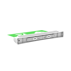 Señal de ruta de Escape DE EMERGENCIA LED para interiores de alta calidad, accesorios SMD montados en superficie de ajuste rápido, señal de salida fluorescente - Product Image 4