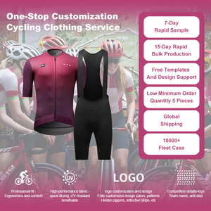 Conjunto de Ropa de <span class=keywords><strong>Ciclismo</strong></span> Profesional Personalizada OEM para Hombre, Transpirable, de Secado Rápido, Jersey para Bicicleta de Carretera, Tallas Grandes, Ropa para <span class=keywords><strong>Ciclismo</strong></span> de Competición en Equipo - Product Image 6