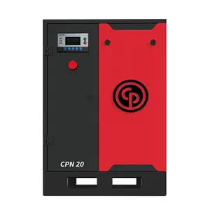 8bar 10bar CPN5 CPN20 CPN25 TM 200L Screw air compressor with air tank Chicago Pneumatic air compressor