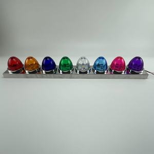 Luce del telaio del camion LED Underglow Kit impermeabile ambra proiezione pozzanghera lampada sottoscocca illuminazione ambientale per veicolo rimorchio - Product Image 4