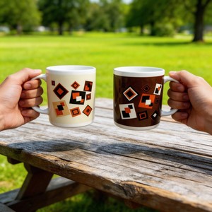 Tazas de Café de Porcelana Personalizadas con Impresión a Medida de 11 oz - Diseño Moderno, Origen Hunan - Product Image 4