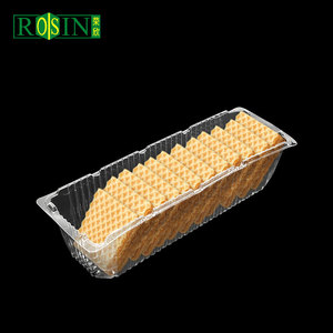 Tùy chỉnh vật nuôi dùng một lần rõ ràng nhựa Cookie đóng gói container thực phẩm Biscuit khay - Product Image 6