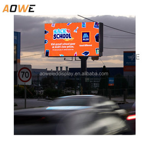 Aowe HD đường phố cực Màn hình <span class=keywords><strong>LED</strong></span> quảng cáo ngoài trời hiển thị P6 P8 P10 Bảng điều chỉnh kỹ thuật số biển quảng cáo - Product Image 1