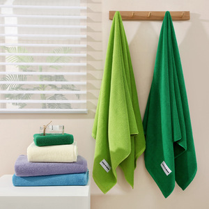 Vente en gros de serviettes de bain 460G épaisses de haute qualité 70*140cm 100% serviettes éponge douces en coton ensemble de serviettes de bain colorées confortables - Product Image 2