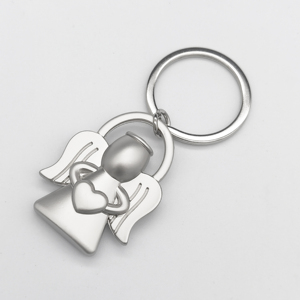 Sleutelhanger Beschermengel Winkelwagentje Chip Kleine sleutelhangers Mallen Kleine engel Festivalcadeau Beschermengel sleutelhanger voor meisje - Product Image 2