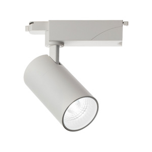 Projecteur LED sur rail 6000K lumière du jour, Ra90, faisceau réglable, intensité variable, IP20, pour affichage commercial, durée de vie 30000 heures, garantie 3 ans - Product Image 1