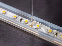 Composé de rempotage en silicone à haute transparence pour LED COB