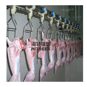 Rabbit slaughter equipment in rabbit slaughter line for rabbit slaughterhouse