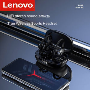 2023 originale <span class=keywords><strong>Lenovo</strong></span> LP75 auricolari Wireless con gancio per orecchio a Led Display per auricolari Stereo Hifi per cuffie - Product Image 3