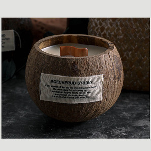 Juego de regalo de aromaterapia con núcleo de madera natural, caja de regalo de vela perfumada hecha a mano con cáscara de <span class=keywords><strong>coco</strong></span>, juego de regalo de cumpleaños único - Product Image 6