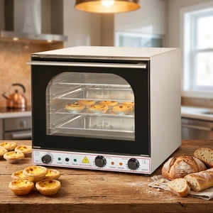 Forno a Convezione Elettrico Commerciale 68L a 4 Ripiani in Acciaio Inox, Forno ad Aria Calda per Torte e Pane, Produttore con 20 Anni di Esperienza - Product Image 5