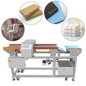 Détecteur de métaux sur convoyeur de taille personnalisée, fabricant professionnel pour solutions de lignes de transformation alimentaire - Product Image 1