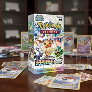 Boîte de 10 paquets de cartes Pokémoned SV5a Terastal Festa, 100 cartes en papier TCG à collectionner pour joueurs, fabriqué en Corée du Sud - Product Image 3