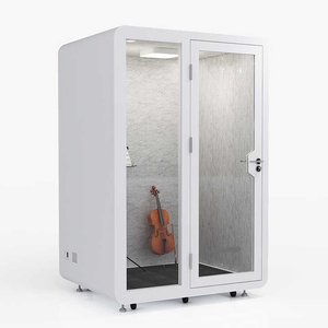 Современные экологически чистые офисные капсулы, Тихая акустическая звукоизолированная студия звукозаписи для дома и офиса, для использования на открытом воздухе, будка для живой комнаты - Product Image 3