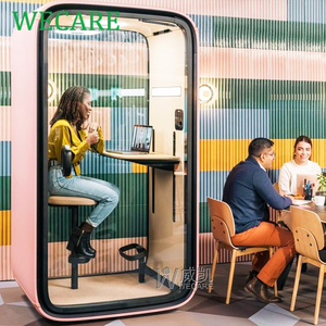 Wecare prefab cabin nhà di động trong nhà không gian làm việc viên nang văn phòng họp điện thoại nghiên cứu táo cabin Pods để bán - Product Image 2