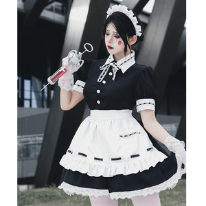ชุดคอสเพลย์หมอเอมิลี่จากเกม <span class=keywords><strong>Identity</strong></span> <span class=keywords><strong>V</strong></span> ชุดแม่บ้านสำหรับงานเลี้ยง ชุดหมอผี ชุดพยาบาลผี ชุดสำหรับงานปาร์ตี้ฮาโลวีน ชุดโลลิต้า - Product Image 3