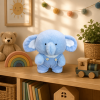 Peluche Éléphant Super Douce en Coton PP, Jouet Anti-Stress, Thème Toy Story, Prix pour Machine à Pinces