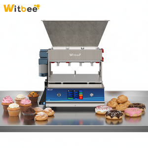 เครื่องบรรจุเค้กอัตโนมัติสำหรับถาดแบน เครื่องหยอดครีมและแป้งเบเกอรี่ - Product Image 4