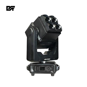 Brillight 400W <span class=keywords><strong>LED</strong></span> vô hạn hai mặt 4x60W DMX RGBW 4in1 chùm 60W di chuyển đầu rửa ánh sáng nhấp nháy cho các sự kiện cho djs - Product Image 2